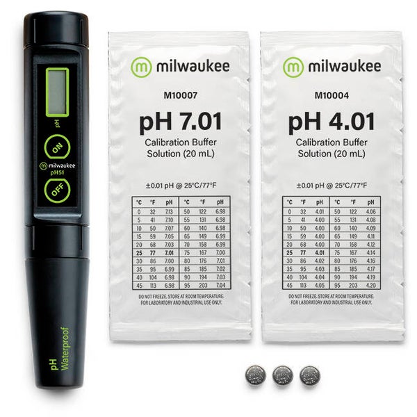 Milwaukee pH51 Waterdichte pH Tester met vervangbare probe