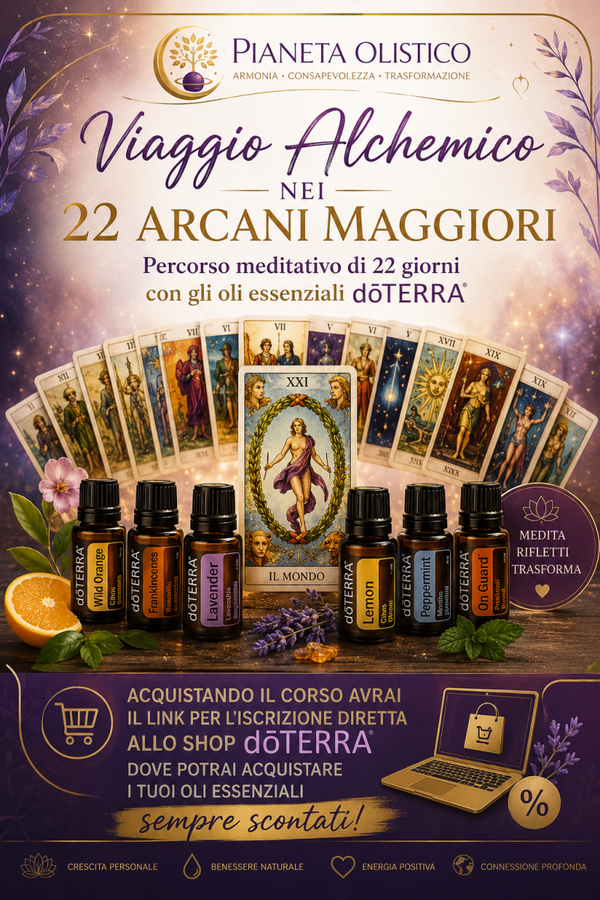 Viaggio Alchemico nei 22 Arcani Maggiori
