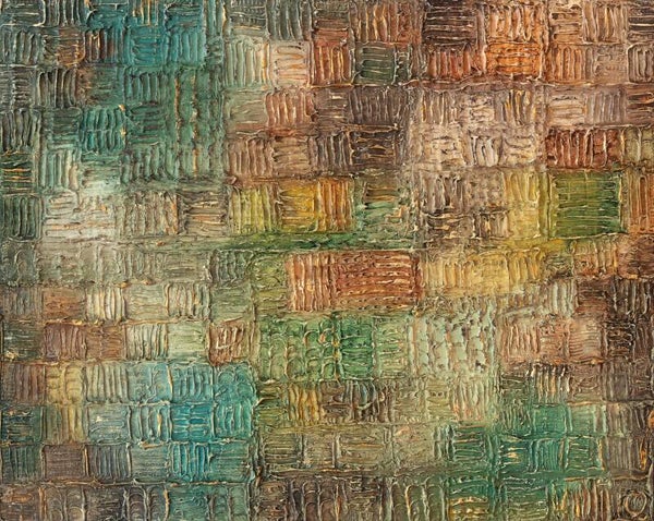A Weave of time 80x100x3,5cm