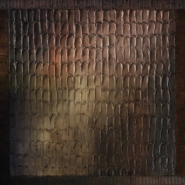 Epoka nr 2. 80x80x3,5cm