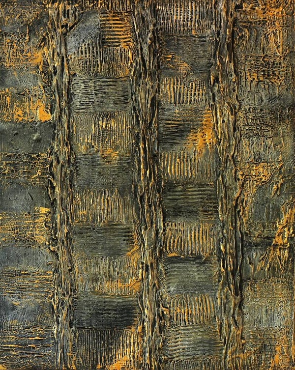 Eldens spår 80x100cm