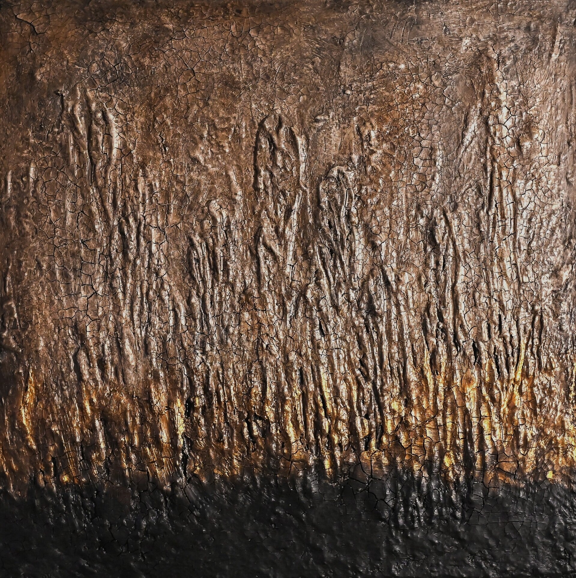 Scorched Horizont 80x80x3,5cm