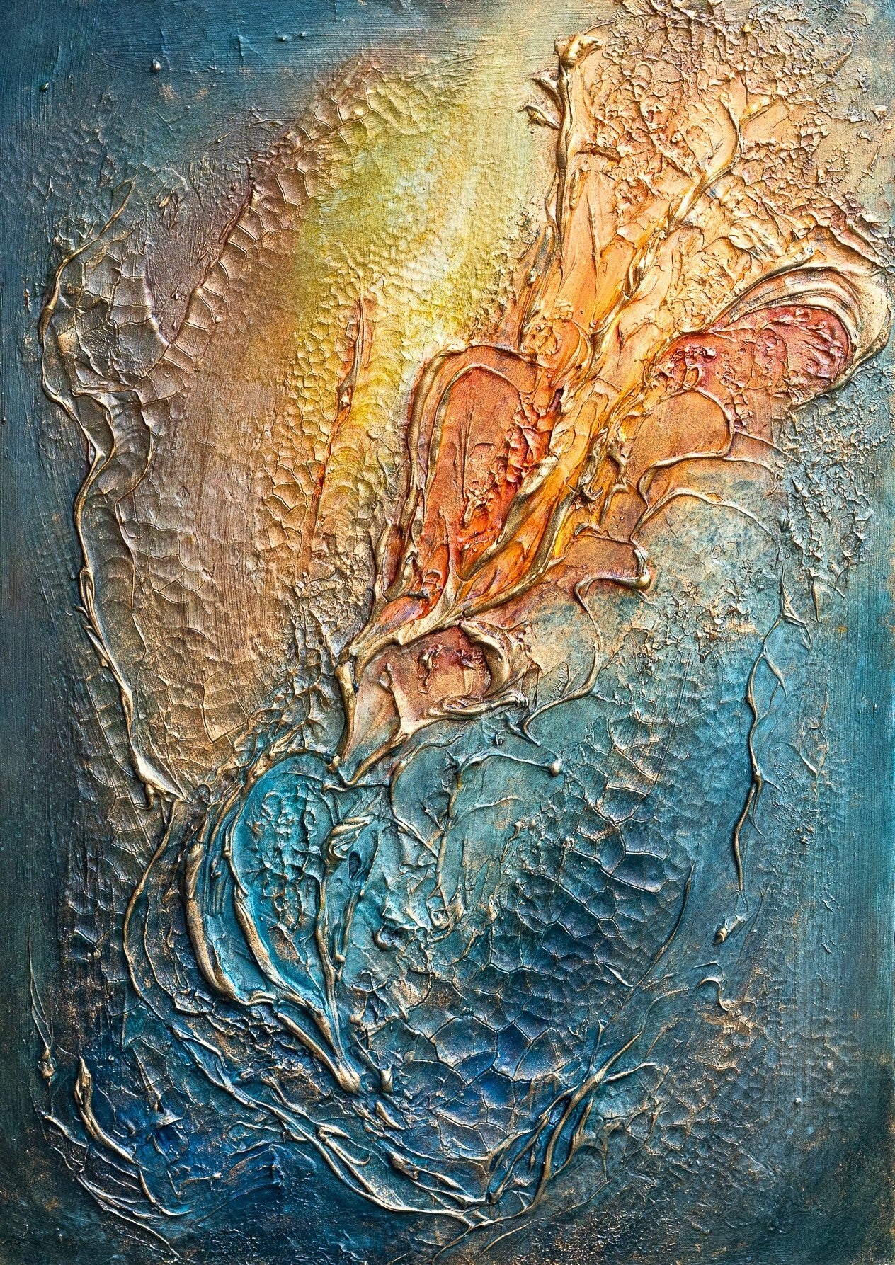 Ocean Bloom 50x70x1,9cm
