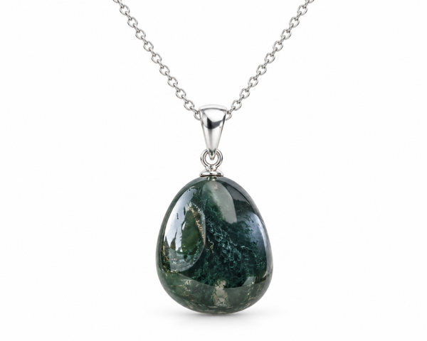 Silverhalsband Mossagat