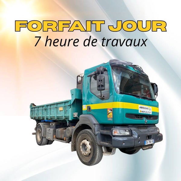 Location Camion 19t - Forfait Journée