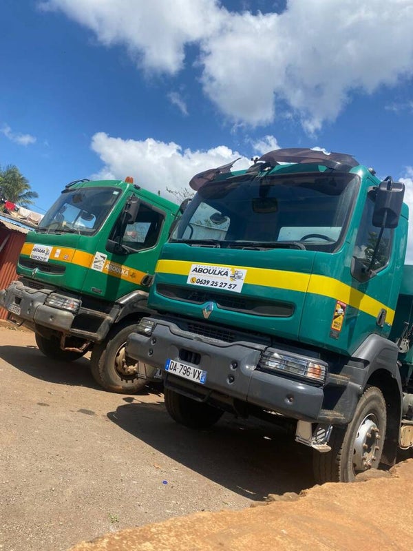 Mise à disposition camion benne 19T avec chauffeur – Forfait Horaire