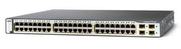 Cisco WS-C3750-48PS-S 48 poorts PoE switch
