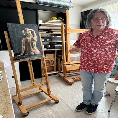 Ronny Roels in atelier