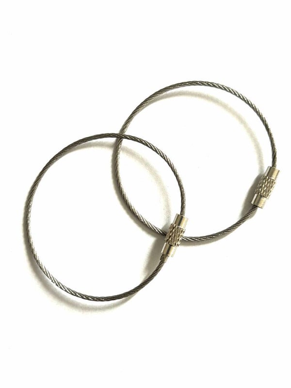Attache en fil d'acier - 50mm