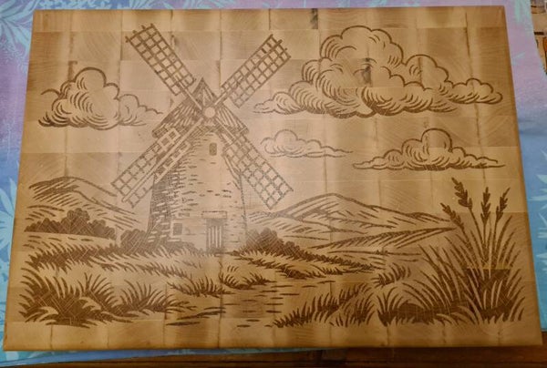 Planche à découper Moulin
