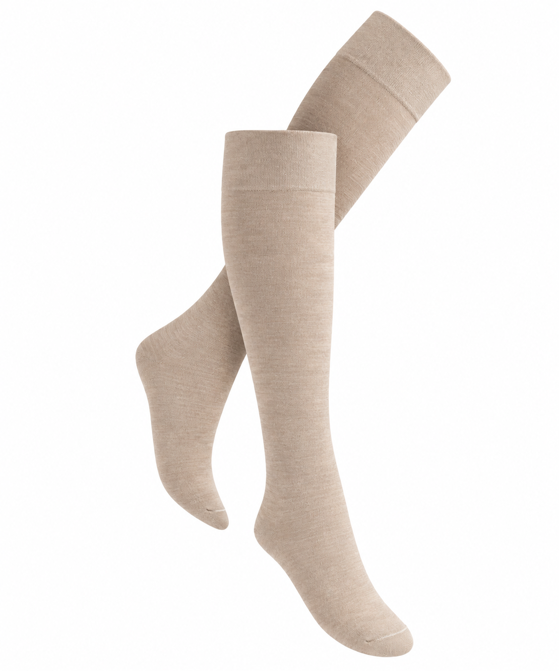 Eureka S36 Fijne Merino Kniekous Beige