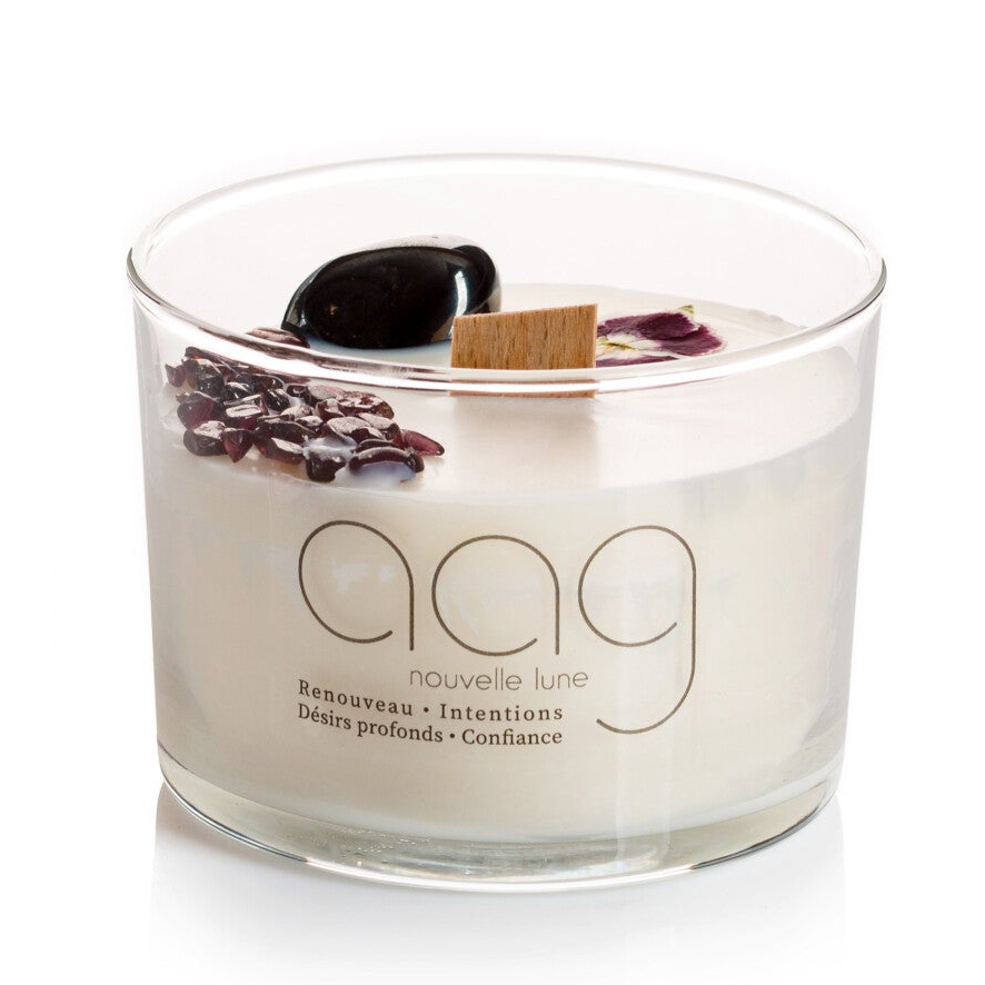 Bougie de méditation à la Nouvelle Lune