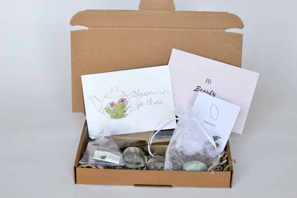 Brievenbuspakketje Aventurijn + jasmin dragon pearls