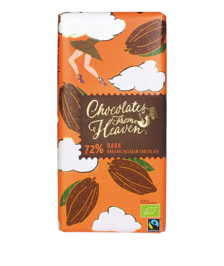Chocolates from Heaven - Pure chocolade 72% - Papua New Guinea