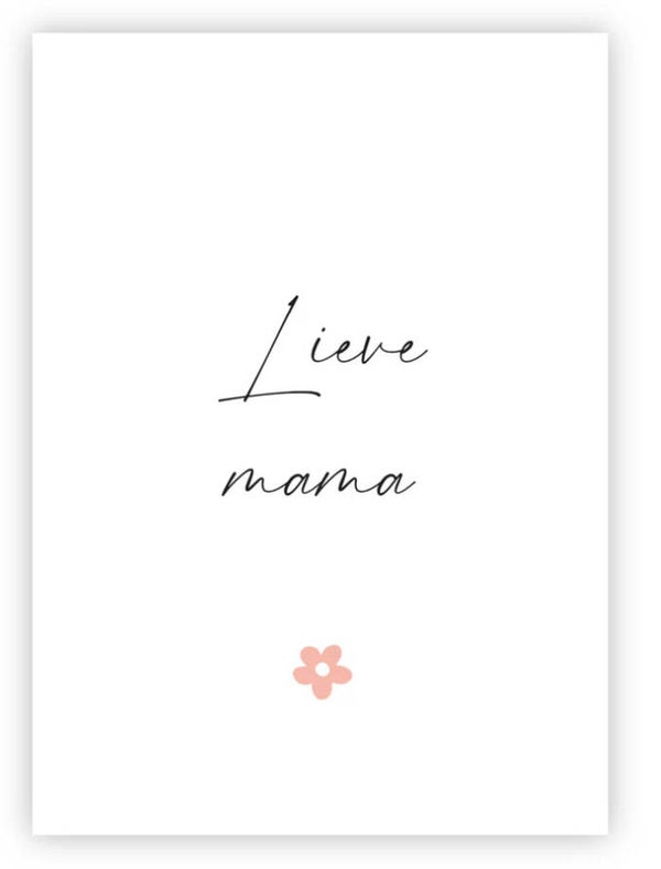Kaart Lieve mama