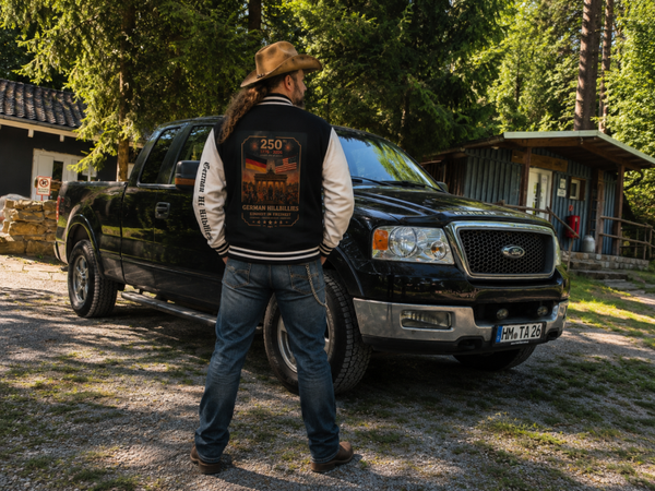 German Hillbillies – Jubiläums College Jacke 250