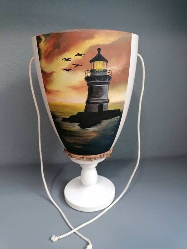 Bio-Schmuckurne Es leuchtet auch bei Sturm ein Licht