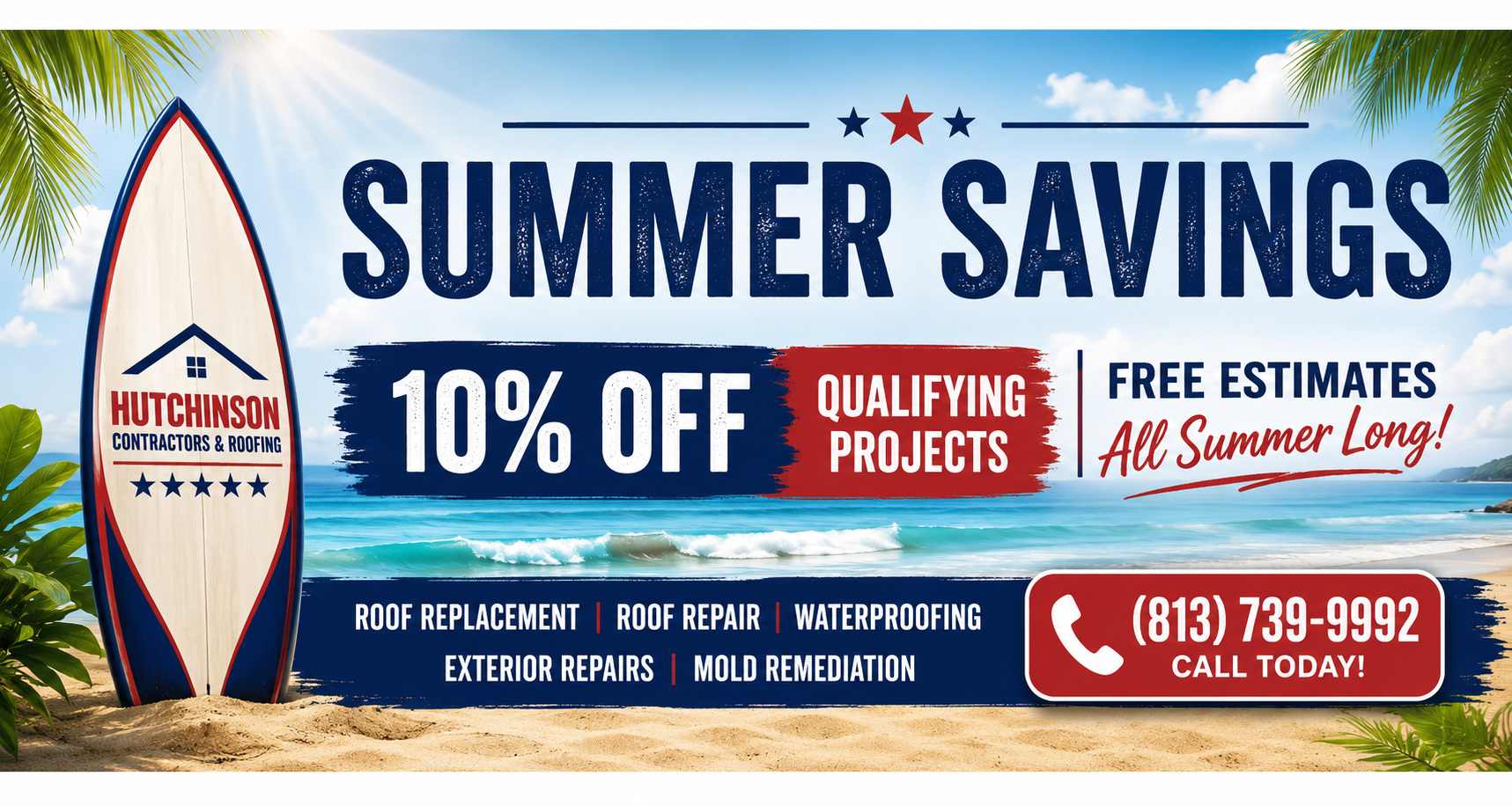 Summer Savings - Hutchinson Contractors & Roofing