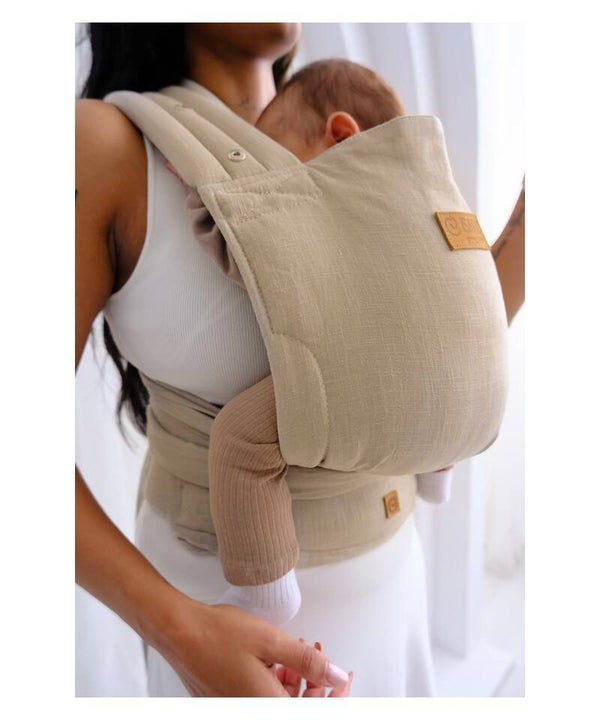 Isara Quick, half buckle, Sandstone Linen