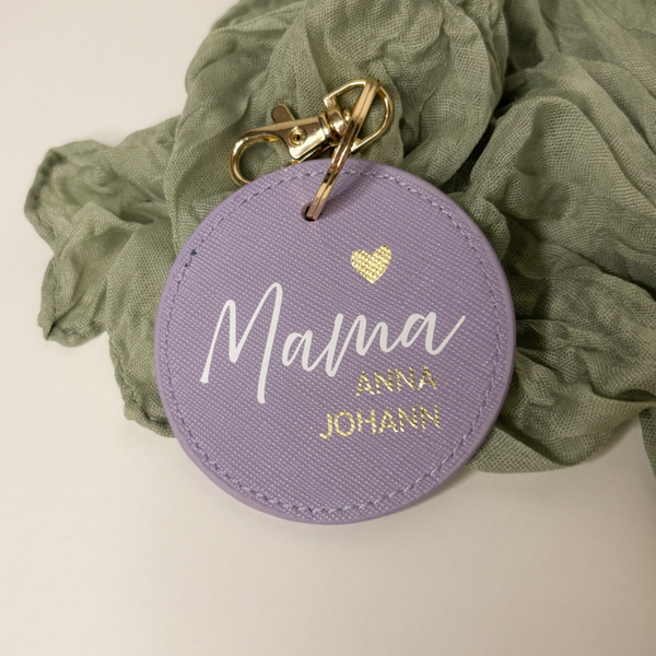 Schlüsselanhänger „Mama“ mit Namen