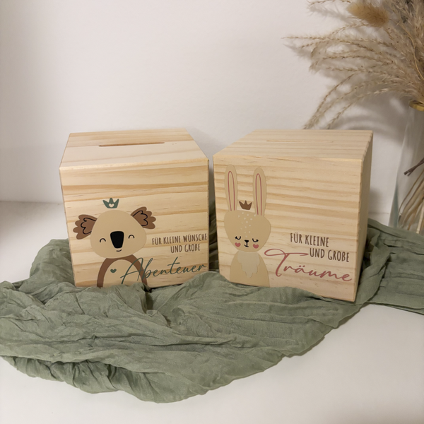 Spardose - Koala/Hase