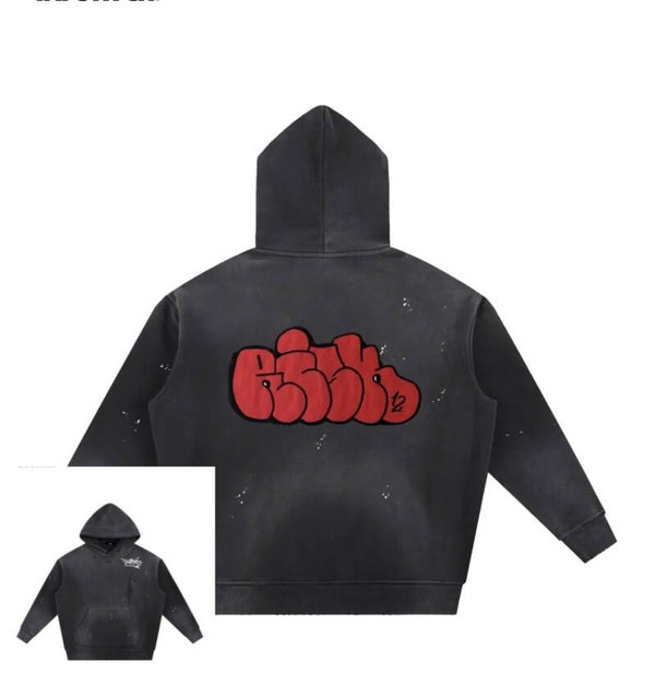 risk 12 hoodie red