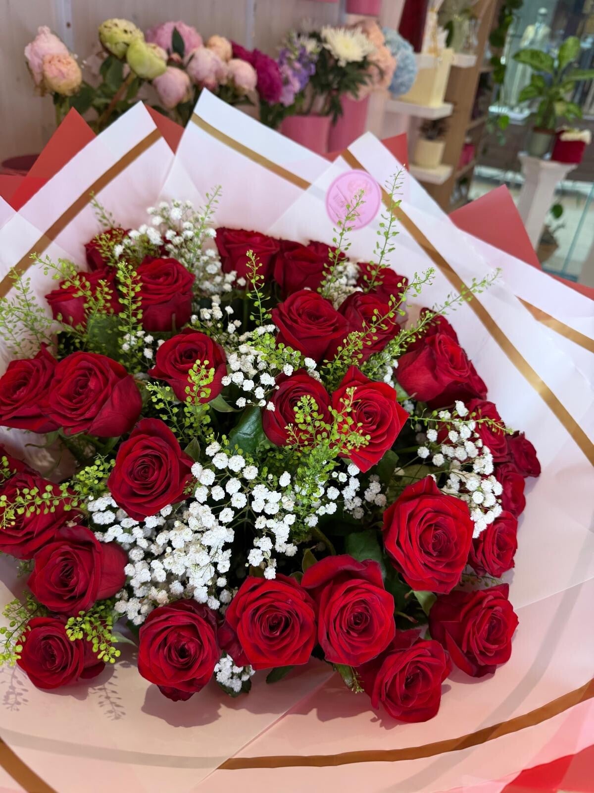 30 Red roses