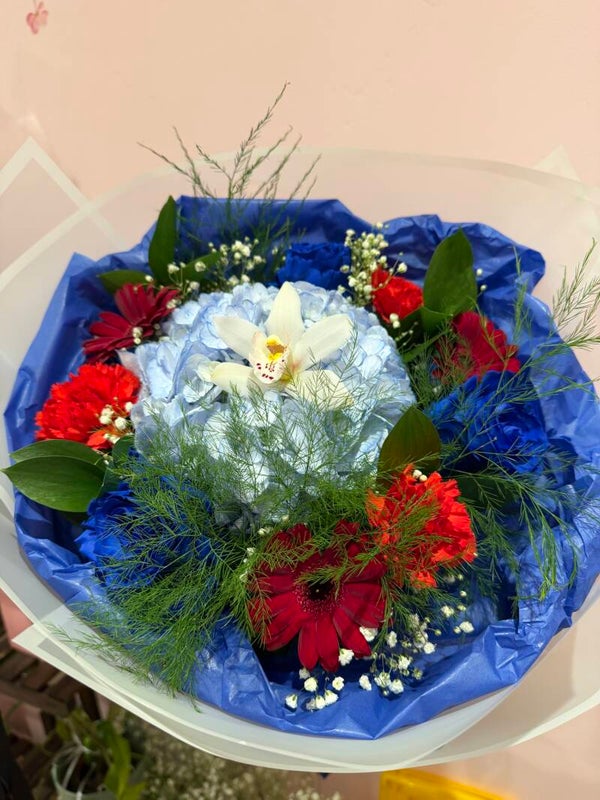 Dark blue roses