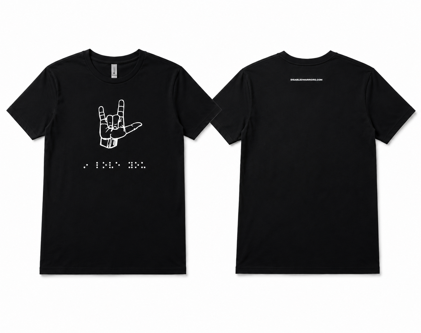 T-shirt (ILU handsign American Language)