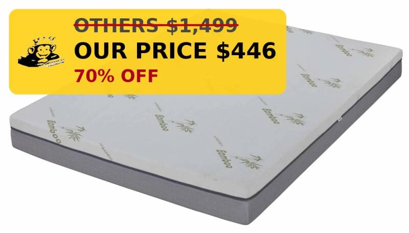 Tomboy blue gel memory foam mattress 8 inch — Queen $446, others $1,499, RV Queen available