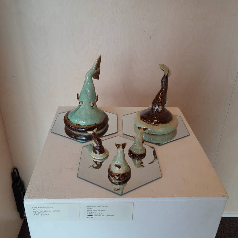 Vissen (Fish). 2026. Ceramics, glazing. 