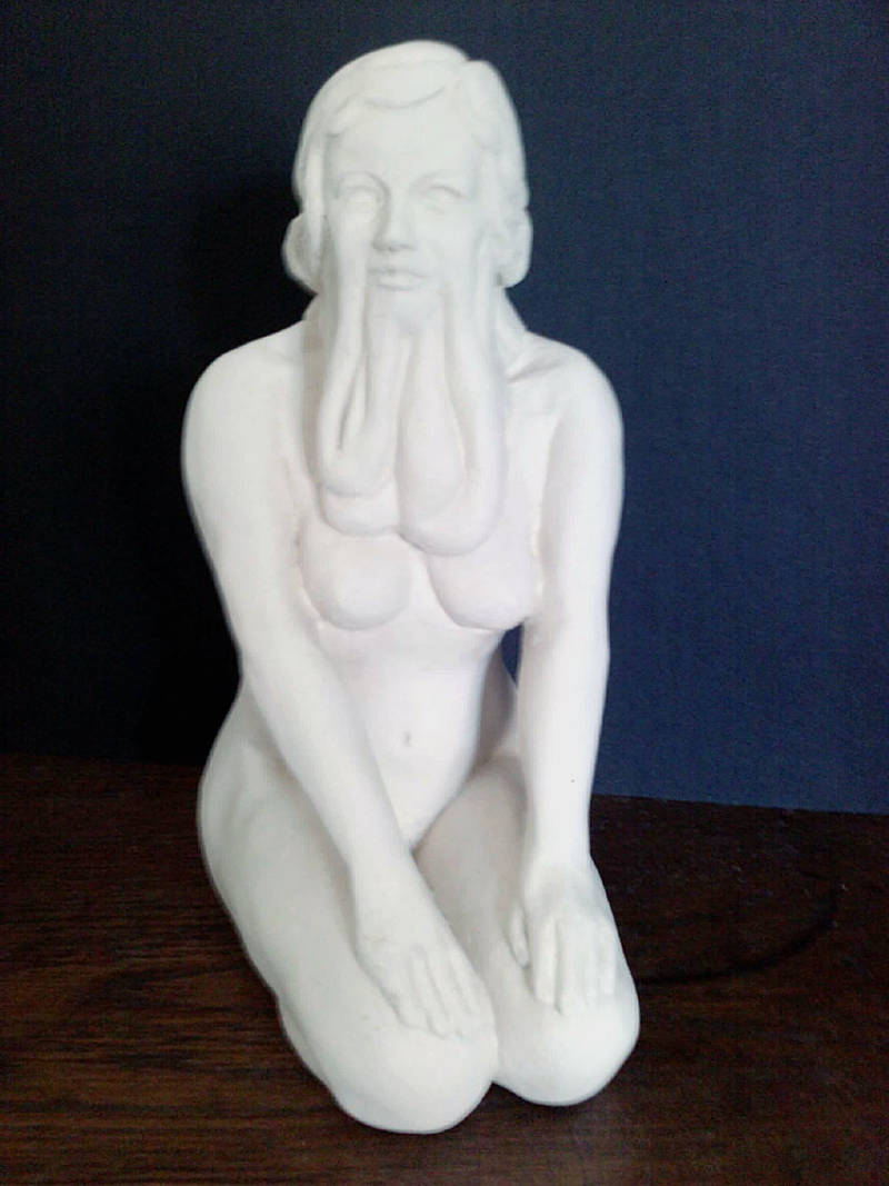 Rubberface, 18 cm, 2001. (Sold)