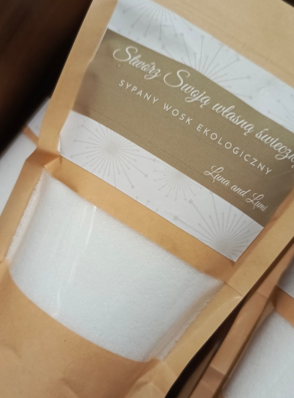 Sypany wosk roślinny 200g