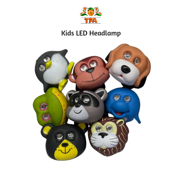 Children Animal Trend LED Head Lamp
