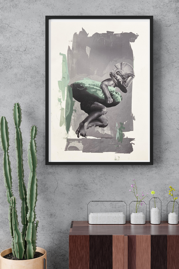 Handfinished giclée print