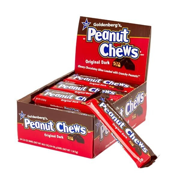 Peanut Chews Original Dark Bar