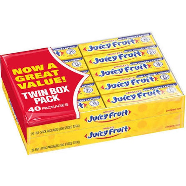 Wrigley Juicy Fruit Chewing Gum