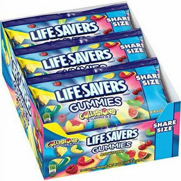 Lifesavers Gummies Collisions (15) 4.2 oz Bags by N/A by Life Savers