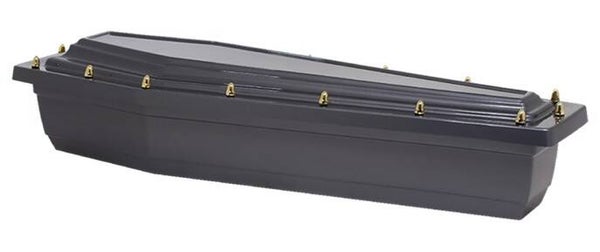 Cercueil Chambord gris polyester