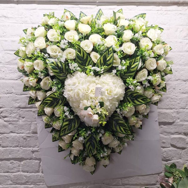 Sur commande couronne double coeur