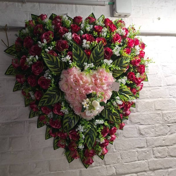 Sur commande couronne double coeur