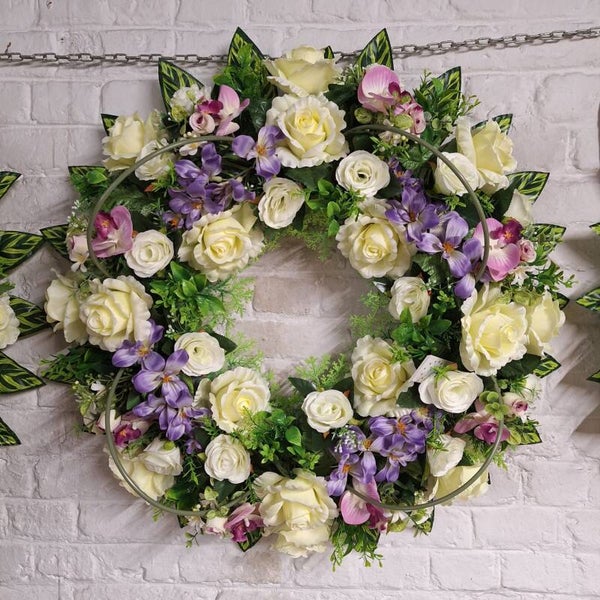 Sur commande couronne 60 cm