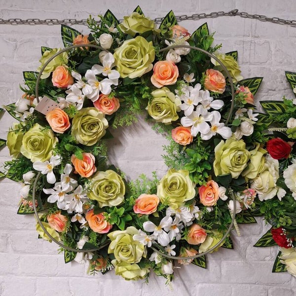 Sur commande couronne 60 cm