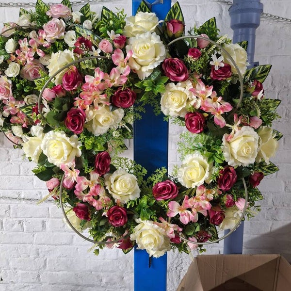Sur commande couronne 60 cm