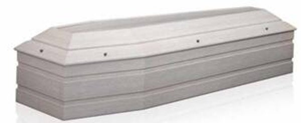 Cercueil Novo Java gris agglo MDF 18 mm