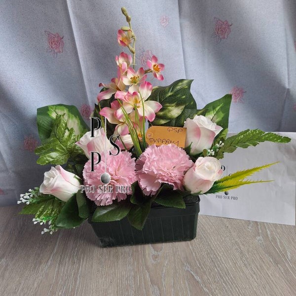 Vasque 18 oeillets rose