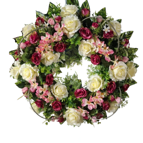 Sur commande couronne 60 cm - SC3