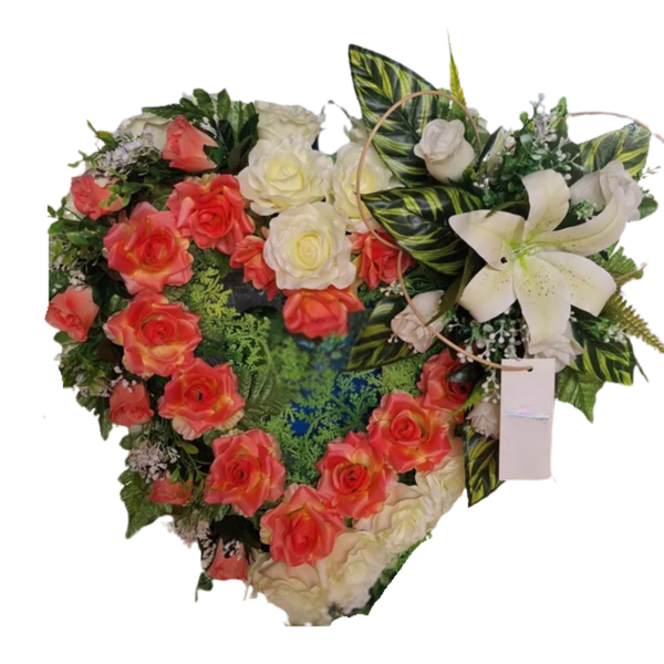 Sur commande couronne cœur ouvert-SCCO1
