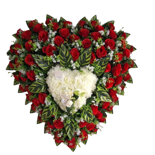 Sur commande couronne double cœur-SCDC3