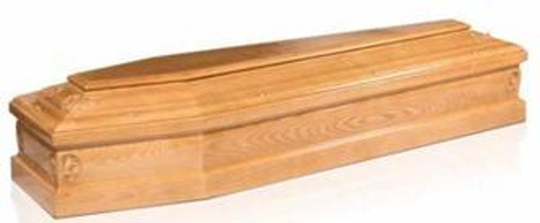 Cercueil gamme prestigte T52 brillant chêne